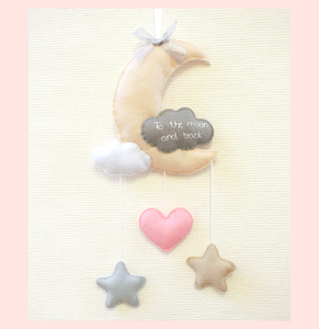 To the Moon & Back Hanging Decoration