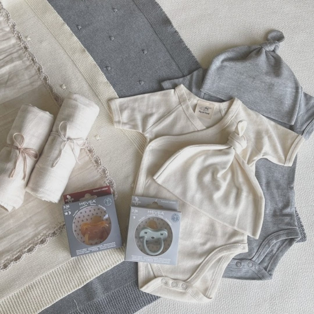 Organic Cotton Baby Twin Gift Set
