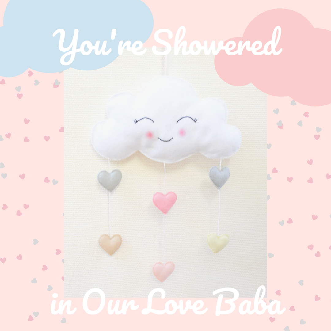 Showered In Our Love Hanging Decoration