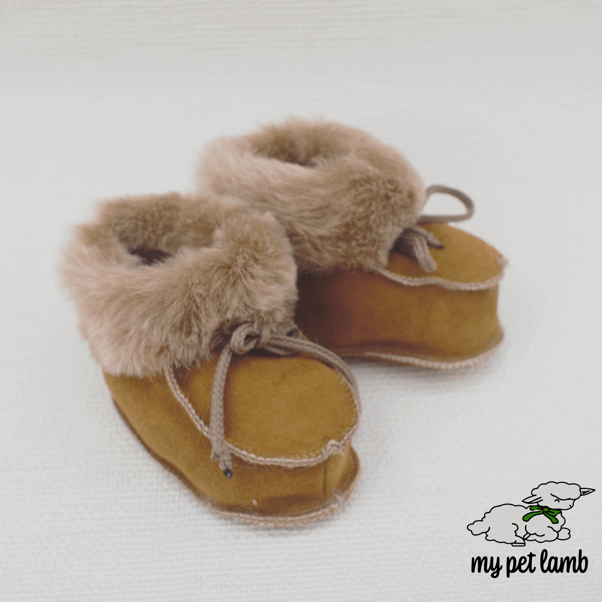 Natural Wool Booties