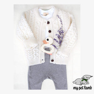 Elephant Grey Organic Cotton Leggings