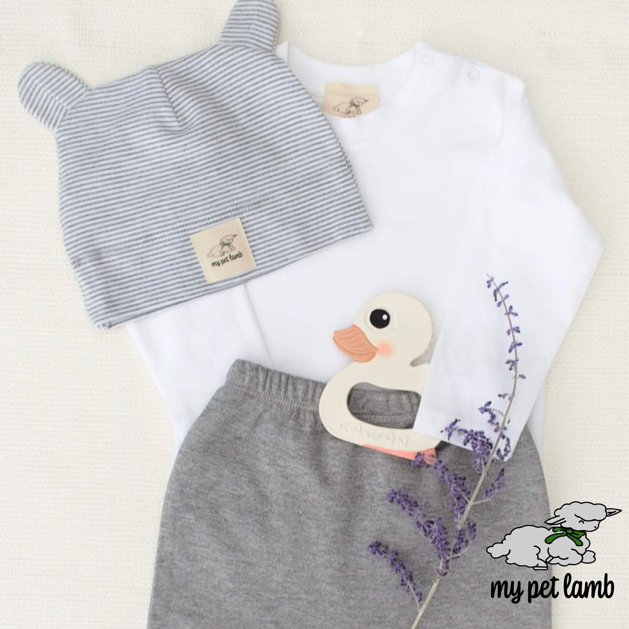 Elephant Grey Organic Cotton Leggings