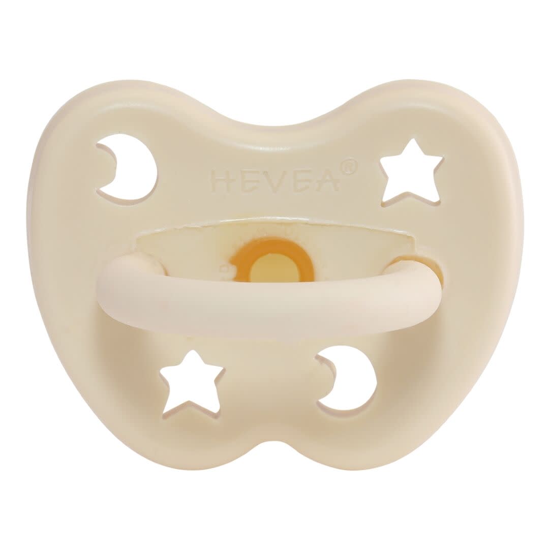 Hevea Milky White Orthodontic Pacifier