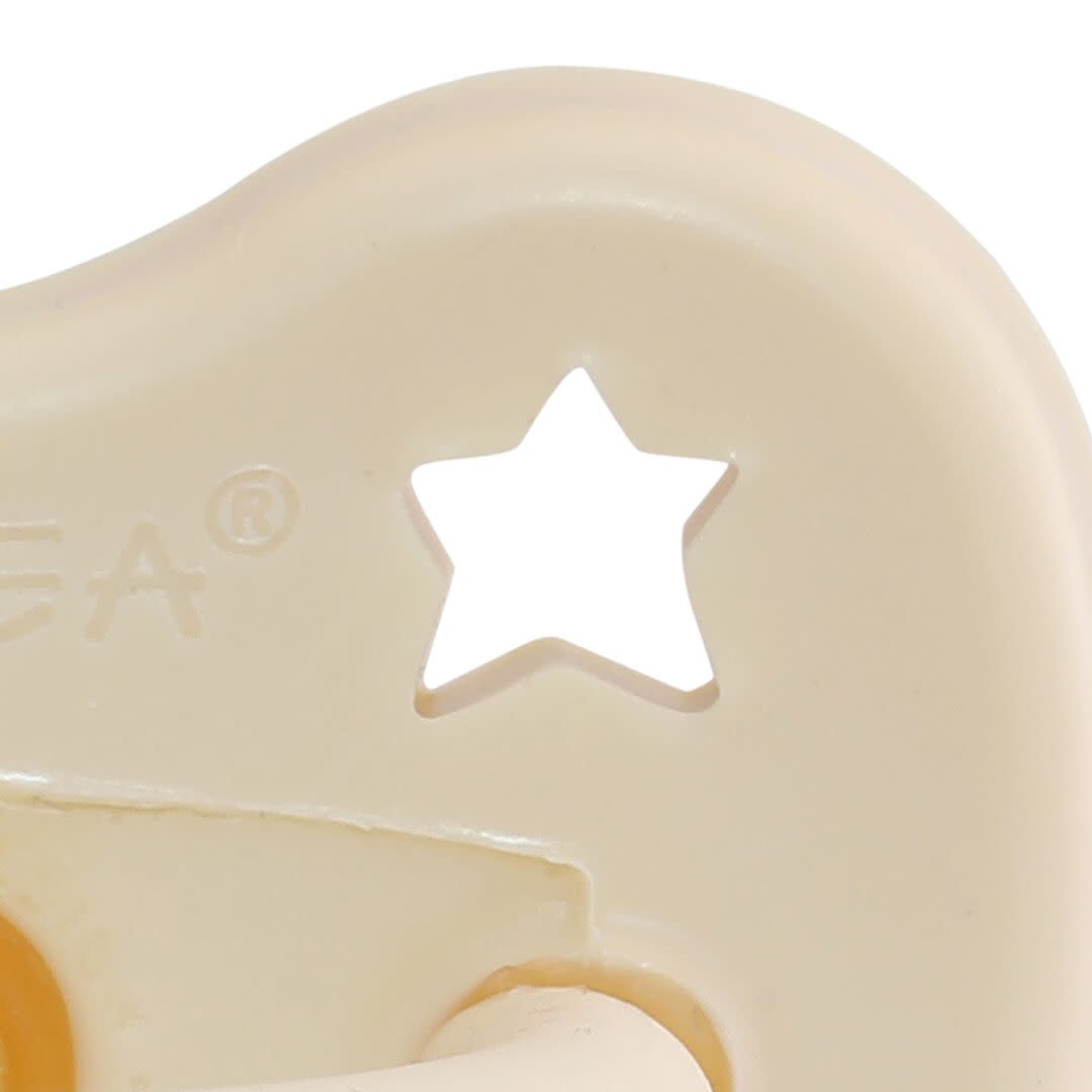 Hevea Milky White Orthodontic Pacifier