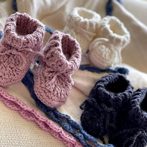 Handmade Baby Booties