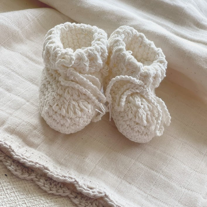 Handmade Baby Booties