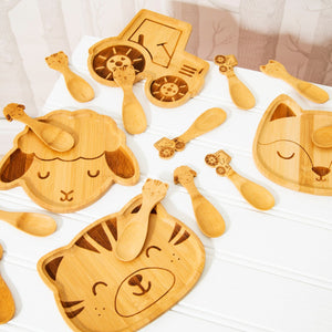 Baa Baa Lamb Bamboo Plate