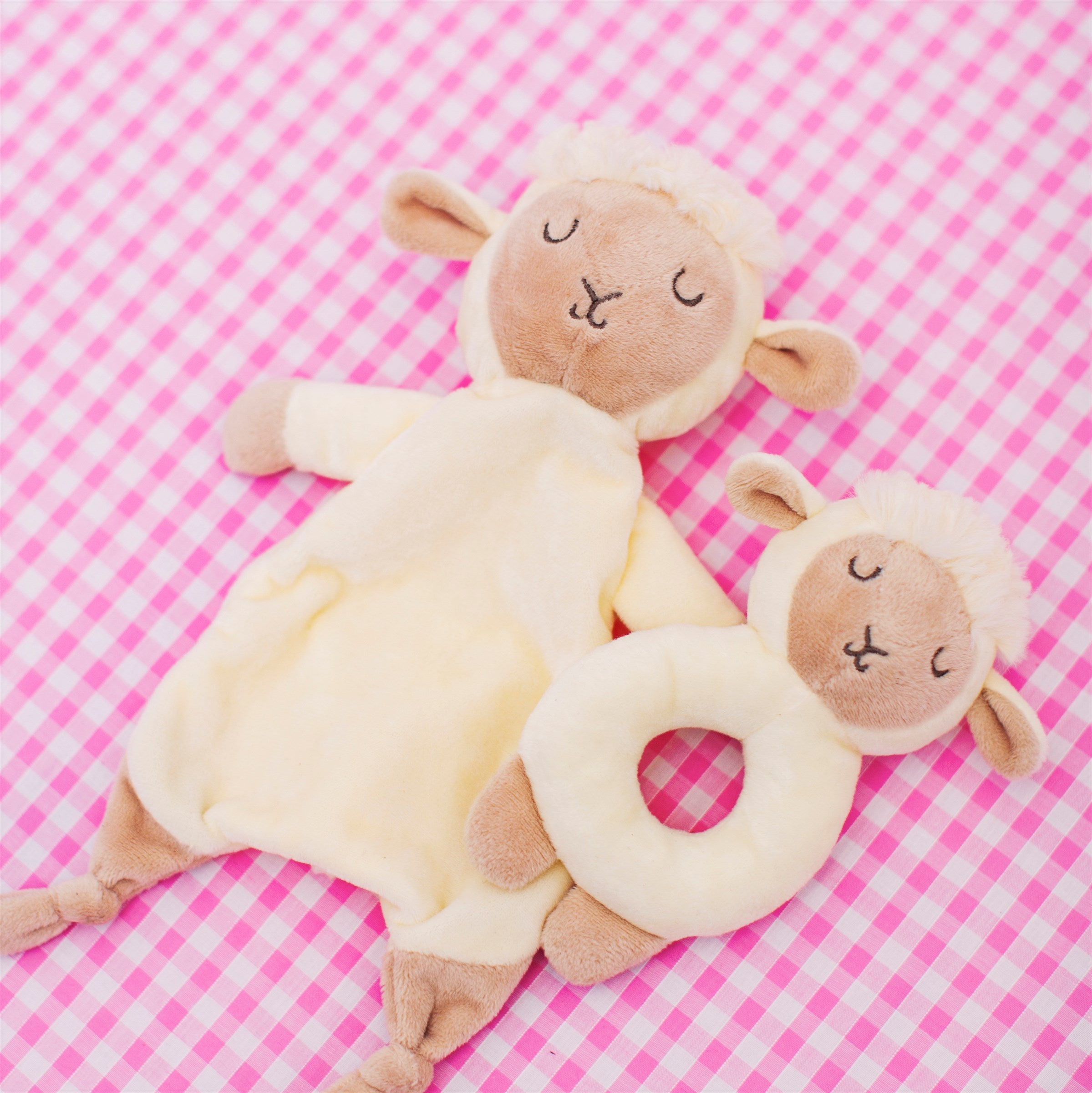 Baa Baa Lamb Comforter & Rattle