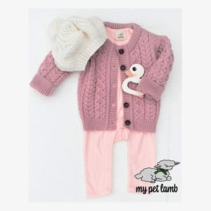 Dusky Pink Romper Suit