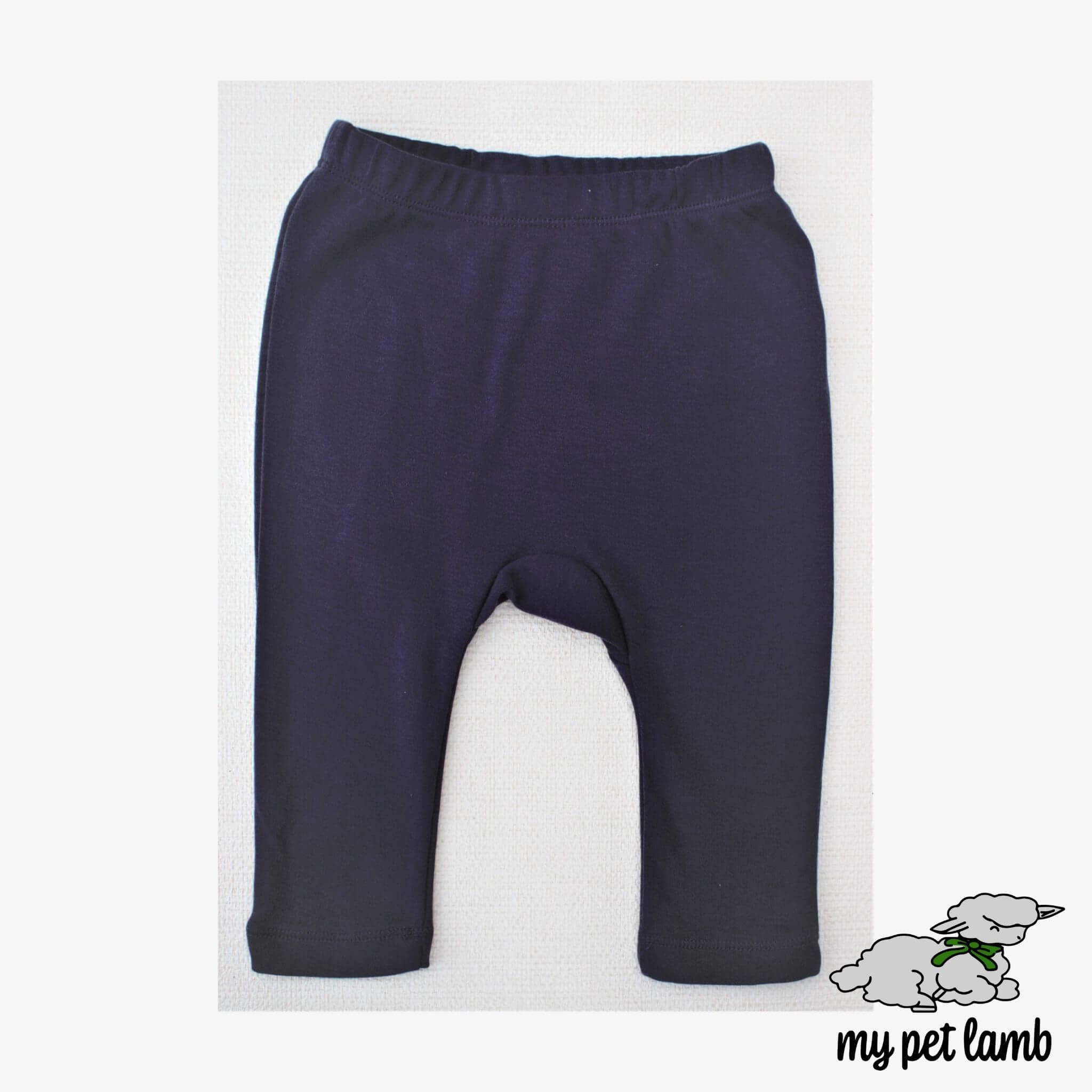 Navy Organic Cotton Leggings